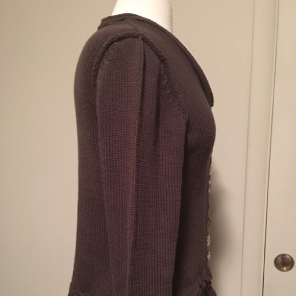 PURE Handknit Cotton assorted button front closure - Picture 3 of 8